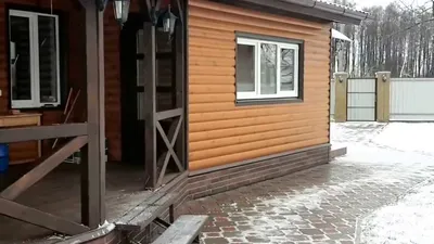 Дома обшитые сайдингом в Санкт-Петербурге | Готовые дома с сайдингом фото