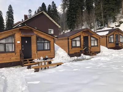 Гостиницы Домбая - Домбай.ру. Зимний горнолыжный отдых на курорте Домбай.