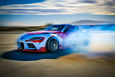 Посмотрите на дрифт беспилотной Toyota Supra — Motor