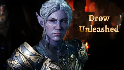 Drow Warlock in 2024 | Dnd characters, Elven, Character