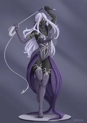 Drow portrait | Dungeons and Dragons | Know Your Meme