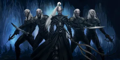 Pathfinder drops the Drow after moving away from the DnD OGL