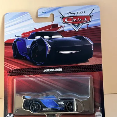 2022 Hot Wheels Disney Pixar Jackson Storm Cars 1:55 Blue/Black – Tacos Y  Mas