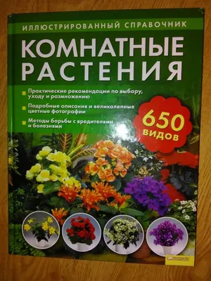 Комнатные растения Выбор уход размножение 650 видов Справочник с иллюстраци