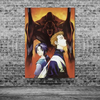 Наклейка Евангелион/Evangelion Купить в интернет магазине AnimeStore4you.