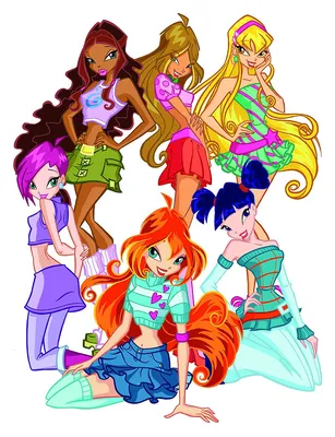 Феи Winx все вместе - Персонажи - YouLoveIt.ru