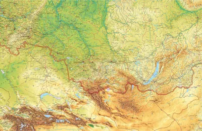 Иллюстрация 1 из 1 для Физическая карта России. Федеративное устройство РФ  | Лабиринт - книги. Источник: Лабиринт