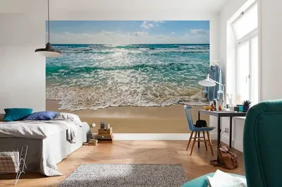 Фотообои в спальню на стену Пляж, цена в Перми от компании РИМ