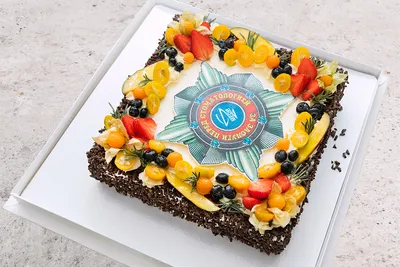 Торт Соник с фотопечатью купить в Киеве | Exclusive Cake