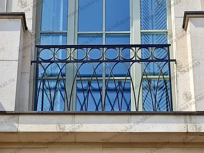 Французские балконы по индивидуальному проекту