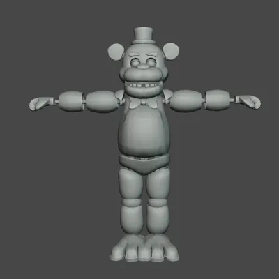 3D file FIVE NIGHTS AT FREDDY'S Freddy FILES FOR COSPLAY OR ANIMATRONICS  🎃・3D print design to download・Cults