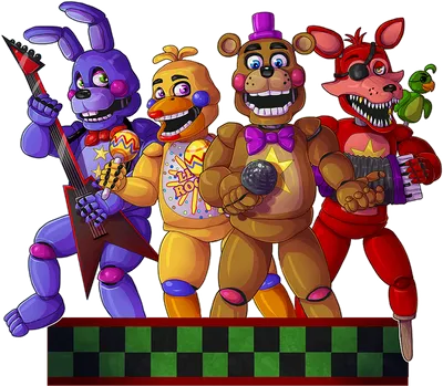 Голдон Фредди: аниматроник-убийца из Five Nights At Freddy's» — создано в  Шедевруме