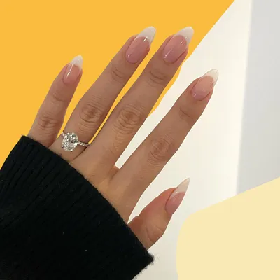 10 Bedazzled French Manicure Ideas