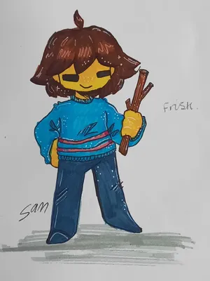 How to Draw Frisk | Undertale - YouTube