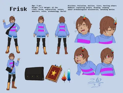 How To Draw Frisk From Undertale, Step by Step, Drawing Guide, by Dawn -  DragoArt