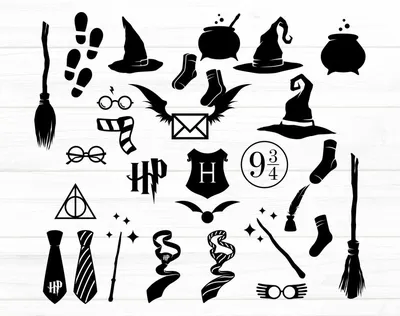 http://www.ebay.fr/itm/Harry-Potter-Symbols-Cupcake-Toppers-Edible-Wafer-Paper-Buy2-Get-3r…  | Símbolos de harry potter, Pegatinas de harry potter, Tatuajes de harry