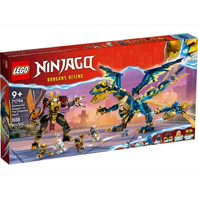 Купить 71796 Lego Ninjago Стихийный Дракон против Меха Императрицы, Лего  Ниндзяго в Алматы от компании \"Игрушки от Аюшки\" - 108618272