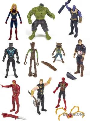 Фигурка Тянущаяся игрушка герои Марвел (Marvel Heroes of Goo Jit Zu Random  Figure)