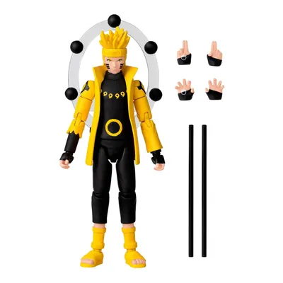 Amazon.com: Bandai Anime Heroes Action Figure Uzumaki Naruto Sage of Six  Paths Mode | 17cm Naruto Figure with Extra Hands and Accessories | Naruto  Shippuden Anime Figure Action Figures for Boys and