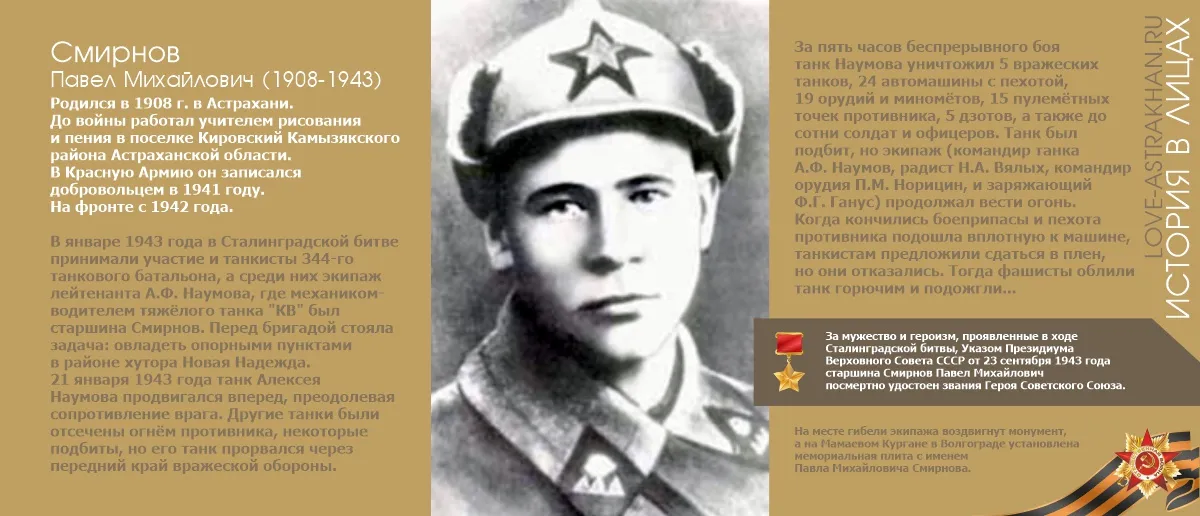 Астраханские знаменитые люди. Астраханцы герои ВОВ 1941-1945.