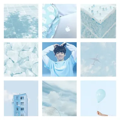 blue #голубой #aesthetic #эстетика #wallpaper #обои #foundalighter | Blue  aesthetic pastel, Light blue aesthetic, Blue aesthetic