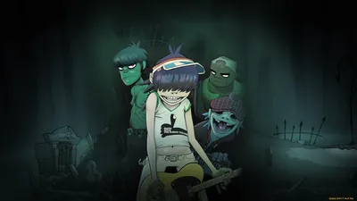 Gorillaz картинки на рабочий стол