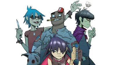 Gorillaz wallpapers for desktop, download free Gorillaz pictures and  backgrounds for PC | mob.org