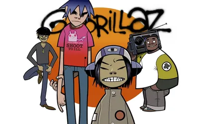 Gorillaz - Фоны и обои »