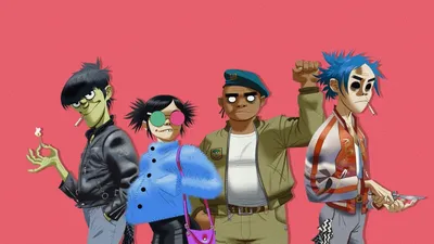 Altwall: Скачать Gorillaz wallpaper (обои рабочего стола)