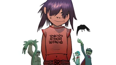 Gorillaz - скачать бесплатные обои / oboi7.com