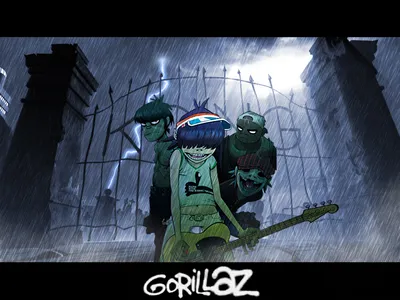 Gorillaz - Просмотреть, изменить размер и скачать HD обои / oboi7.com