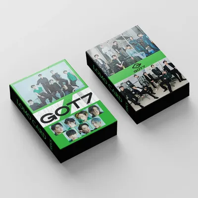 открытки Kpop GOT7, 55 шт | AliExpress