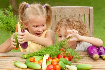 Как сделать так, чтобы дети полюбили овощи | Грядка Мечты | Дзен