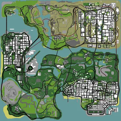 How to leave Los Santos and fully explore the map in GTA San Andreas |  Eurogamer.net