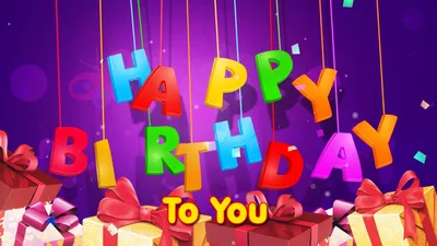 Открытка Happy Birthday | Красивые открытки с днём рождения