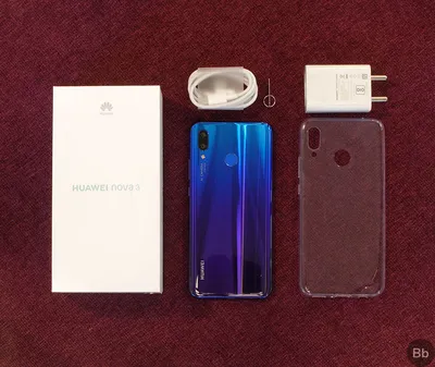 Смартфон HUAWEI Nova 3 128GB Iris Purple - купить по лучшей цене в Алматы |  интернет-магазин Технодом