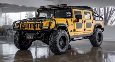 Hummer H1 X3: The World's Largest Hummer H1 is a two-story building on  wheels