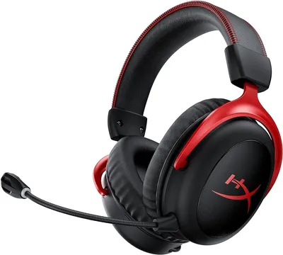 Amazon.com: HyperX Cloud II Wireless -Gaming Headset for PC, PS5, PS4, Long  Lasting Battery Up to 30 Hours, DTS® Headphone:X®Spatial Audio, Memory  Foam, Detachable Noise Cancelling Microphone with Mic Monitoring :  Everything