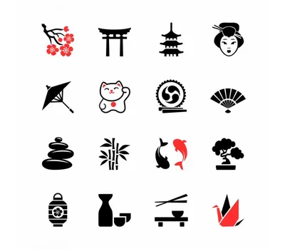 [56+] Японские символы картинки обои