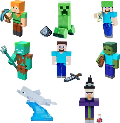 Новые Мягкие плюшевые игрушки minecraft creeper, кукла, морская черепаха,  попугай, лиса, зомби, эндермен, паук, украшение для дома, игрушки, фанаты,  подарок для детей | AliExpress