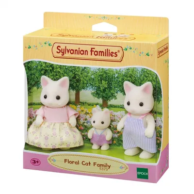 Набор Sylvanian Families Семья Цветочных котов - цена, фото, характеристики