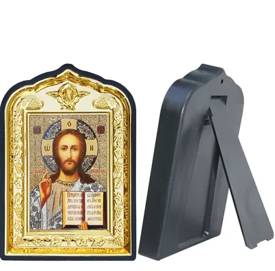 Купить икону «Иисус Христос» из янтаря по цене производителя — UKRYANTAR