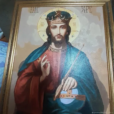 Икона Спасителя \"Иисус Христос\", дерево, лак, 20х30 см, купить в  интернет-магазине в Москве, за 1765.00 руб. (001006ид30001лак)