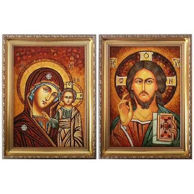 Икона Иисуса Христа \"Господь Вседержитель\" из серебра с позолотой - Купить  икону с доставкой - Агиос: православный интернет-магазин