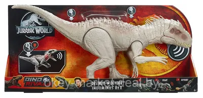 Фигурка Jurassic World Экстремальные повреждения Индоминус Рекс HDX57  купить по цене 13490 ₸ в интернет-магазине Детский мир
