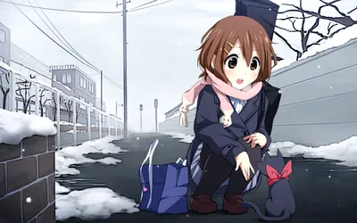 Купить Аниме фигурку \"Юи Хирасава Кей-он!\", оригинальную, 17см / Figure Yui  Hirasawa \"K-on!\" с доставкой по России