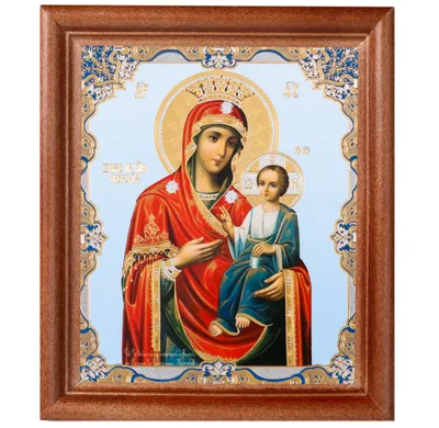 Купить изображение иконы: Иверская икона Божьей матери