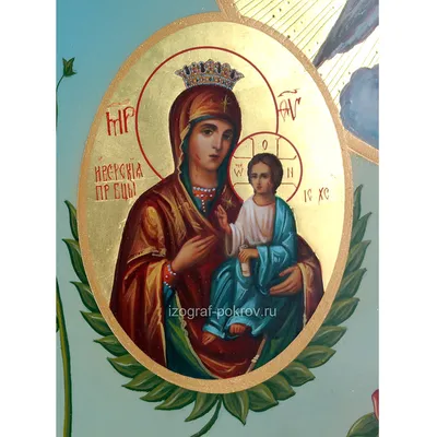 Иверская икона Божией Матери | Иконописная мастерская Свято-Елисаветинского  монастыря