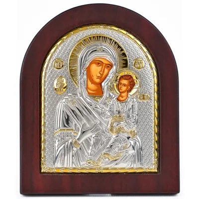 Иверская икона Божией Матери, под старину 7*10 см. Самарь 113967080 купить  за 382 ₽ в интернет-магазине Wildberries
