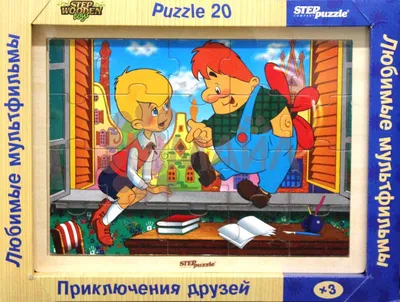 Игра из дерева СОЮЗМУЛЬТФИЛЬМ \"Любимые мультфильмы. Карлсон\"